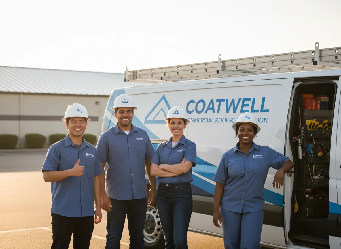Commercial roof coating company in Gray, PA